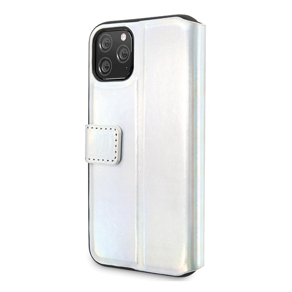 Guess, GUFLBKN58BLD iPhone 11 Pro Silber/Silberbuch schillernd