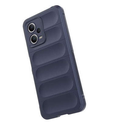 Magic Shield Hülle für Xiaomi Redmi Note 12 5G / Poco X5 5G Flexible Armor Case Blau