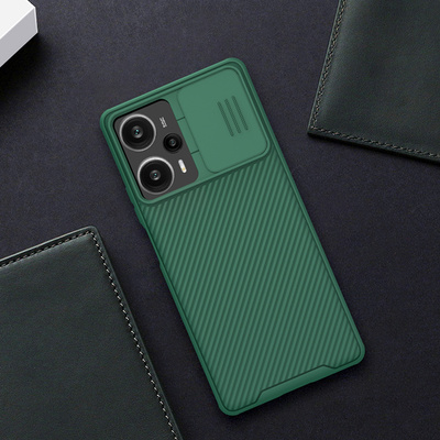 Gepanzerte Hülle für Xiaomi Redmi Note 12 Turbo / Xiaomi Poco F5 mit Nillkin CamShield Pro Hülle – Schwarz