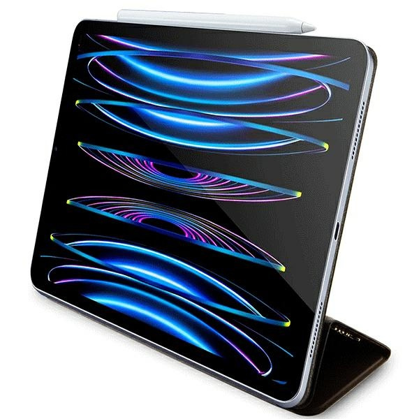 Guess 4G Stripe Allover case for iPad Pro 12.9&quot; - brown
