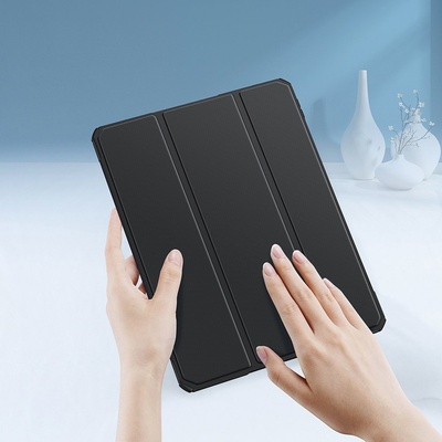 Dux Ducis Toby armored tough Smart Cover for iPad Pro 11'' 2021 with a holder for Apple Pencil black