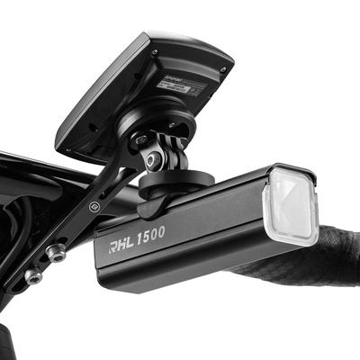 Uchwyt rowerowy Rockbros do Garmin / GoPro - czarny