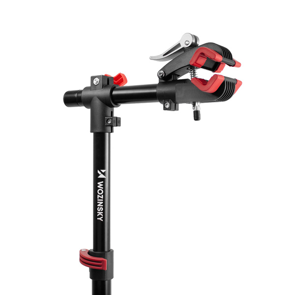 Stojak serwisowy Wozinsky WQX-180 na rowery 24-29" z ramieniem 360° - czarny