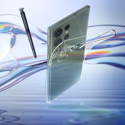 Spigen Liquid Crystal Hülle für Samsung Galaxy S23 Ultra – transparent