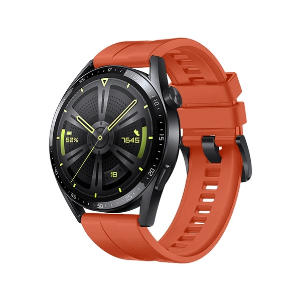 Strap One Silikonband Armband Armband für Huawei Watch GT 3 42mm Orange