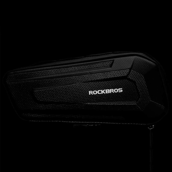 Torba rowerowa Rockbros B66 wodoodporna na ramę - czarna