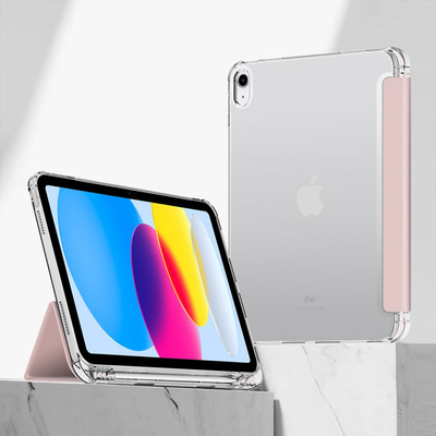 Tech-Protect SC Pen Hybrid-Hülle für iPad 10,9&quot; 2022 - Rosa