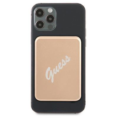 Guess Induktive Powerbank 5W GUPBMSVSLG 3000mAh gold/gold MagSafe