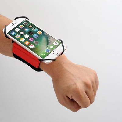 Etui opaska sportowa na nadgarstek armband do biegania na telefon do 6'' cali czarny