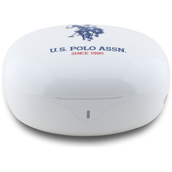 TWS US Polo DH Logo Bluetooth Headphones - White