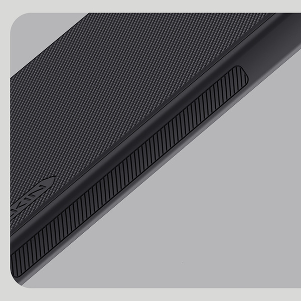 Nillkin Super Frosted Shield Pro Magnetische Hülle für Samsung S25 mit MagSafe – Schwarz