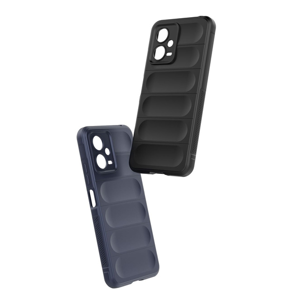Magic Shield Hülle für Xiaomi Redmi Note 12 5G / Poco X5 5G Flexible Panzerabdeckung Schwarz