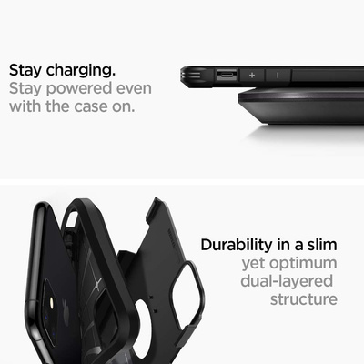 Spigen Tough Armor iPhone 11 Case - Black