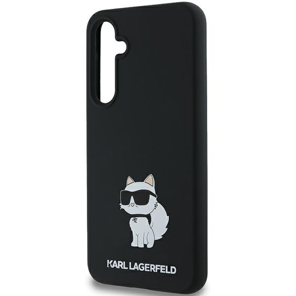 Karl Lagerfeld Silicone Choupette case for Samsung Galaxy A55 - black