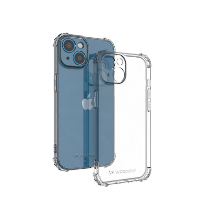 Wozinsky Anti Shock Hülle für iPhone 14 Plus transparent transparente Hülle