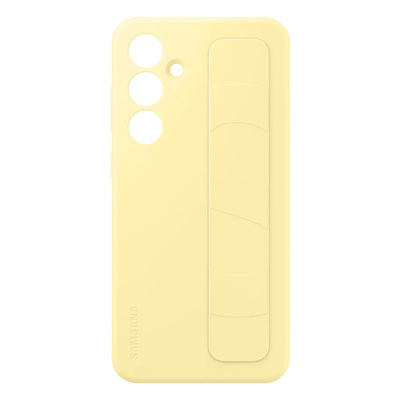 Samsung Standing Grip Case EF-GS721CYEGWW with holder / stand for Samsung Galaxy S24 FE - yellow