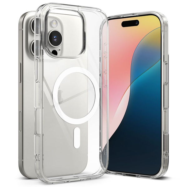Ringke Fusion MagSafe iPhone 16 Pro Max Hülle - Durchsichtig