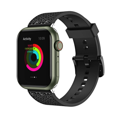 Pasek bransoleta do zegarka Watch Strap Y opaska do Apple Watch 38 / 40 / 41 mm - czarny