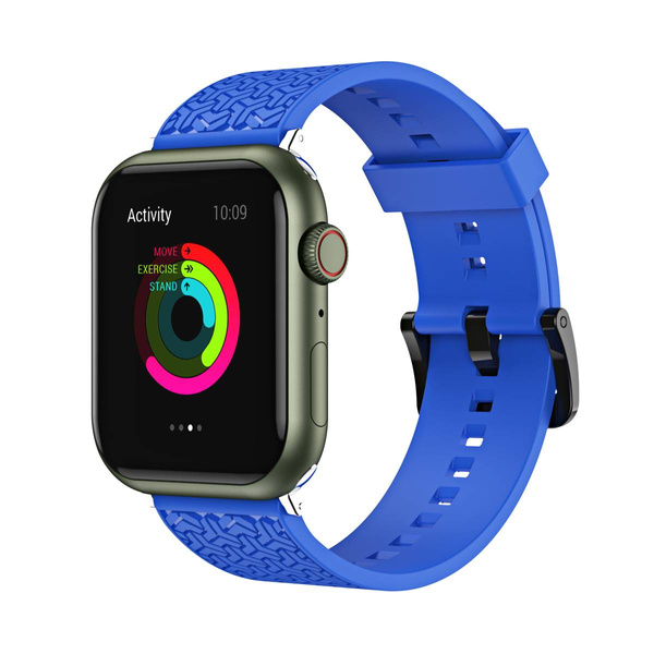 Opaska bransoleta do zegarka Watch Strap Y pasek do Apple Watch 38 / 40 / 41 mm - niebieska