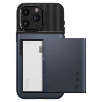 Spigen Slim Armor CS Case for iPhone 15 Pro Max - Blue