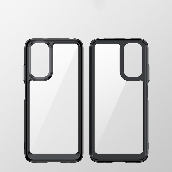 Outer Space Case Cover for Xiaomi Redmi Note 11 Hard Cover with Gel Frame Red