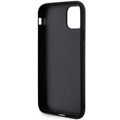 Etui Karl Lagerfeld Rubber Karl Head 3D na iPhone 11 / Xr - czarne