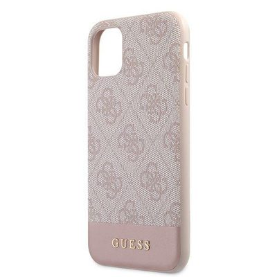 Guess 4G Stripe Collection Case for iPhone 11 / Xr 6.1&quot; - Pink