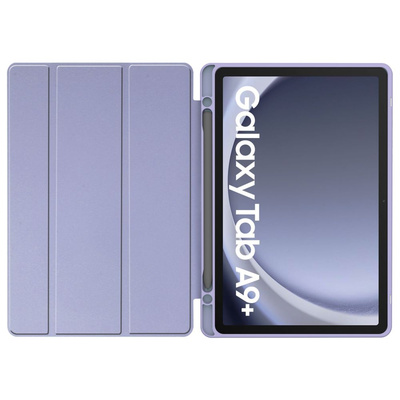 Tech-Protect SC Pen Hybrid Case for Samsung Galaxy Tab A9+ 11&quot; X210 / X215 / X216 - Purple Marble