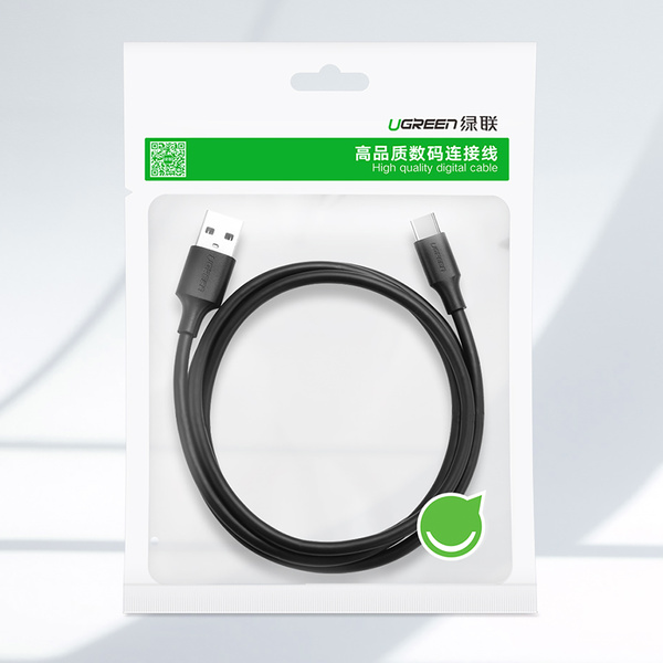 Ugreen US184 20884 USB-A 3.0 / USB-C 3A 2m cable - black