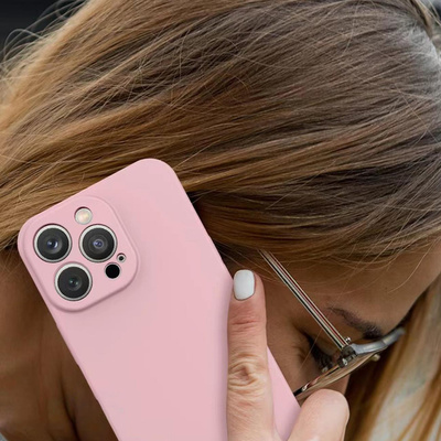 Silicone case for Xiaomi Redmi Note 11 Pro 5G / 11 Pro / 11E Pro fuchsia silicone case