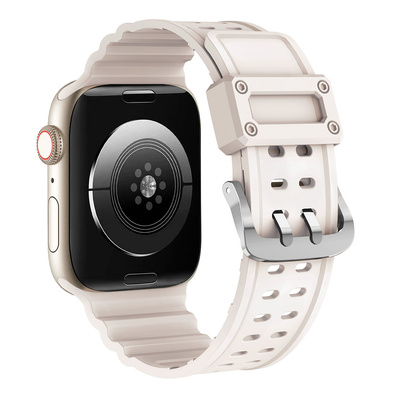 Strap Triple Protection for Apple Watch 42 / 44 / 45 / 49 mm band bracelet - beige