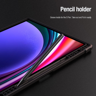 Nillkin Bumper Leather Case Pro case for Samsung Galaxy Tab S9 Ultra - black
