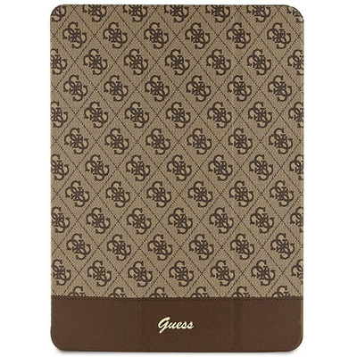 Guess 4G Stripe Allover case for iPad Pro 12.9&quot; - brown