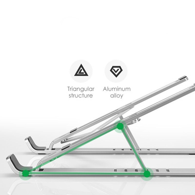 Podstawka Tech-Protect Alustand uniwersalna laptopa - ciemnoszara
