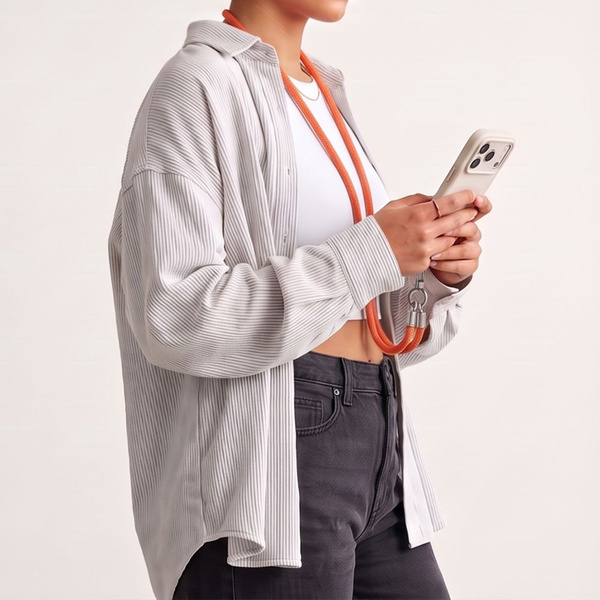 Tech-Protect C10S Rope Phone Lanyard - Orange