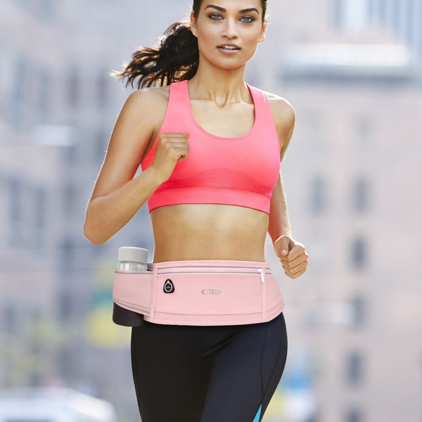 Tech-Protect M3 Universal Sport Hüfttasche – rosa