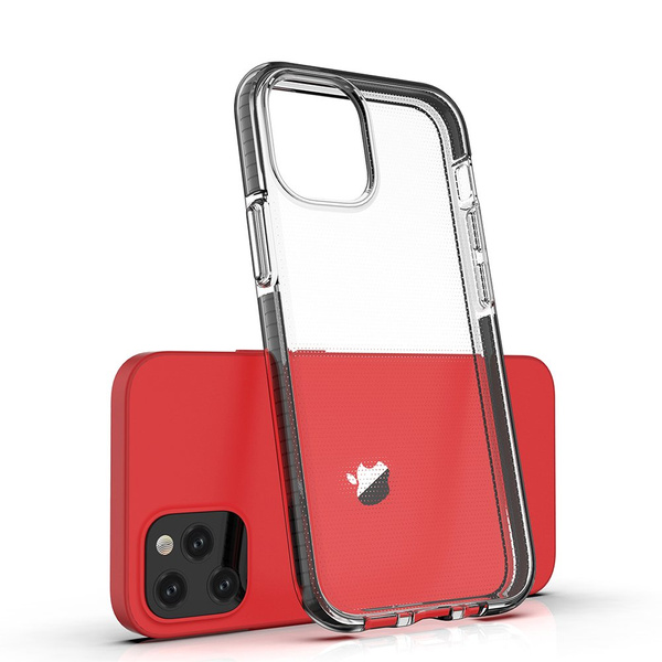 Spring Case Silikon Gel Handyhülle Schutzhülle für iPhone 12 mini hellrosa
