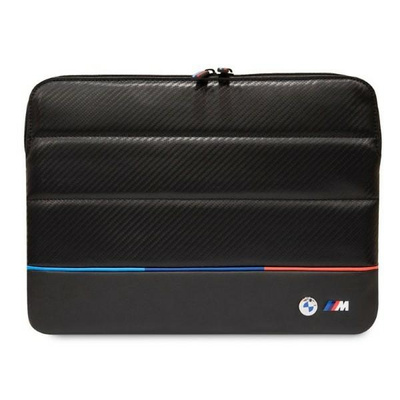 BMW Carbon Tricolor Hülle für einen 16&quot; Laptop - Schwarz