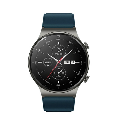 Silikonarmband für Huawei Watch GT 2 / 3 / 4 / 2 Pro / 3 Pro / 4 Pro / GT 2e - Dunkelgrün
