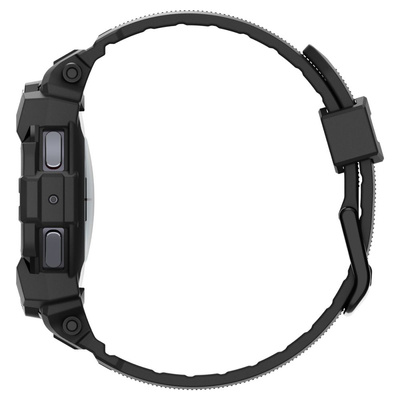 Spigen Rugged Armor Pro Hülle mit Armband für Samsung Galaxy Watch 7 (40 mm) – Schwarz