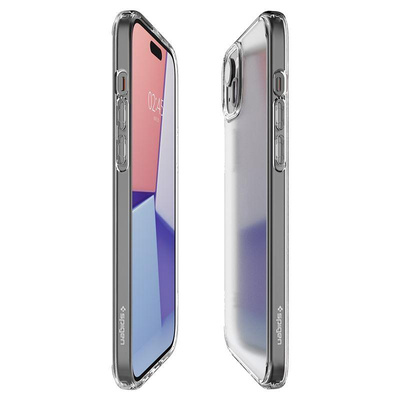 Spigen Ultra Hybrid iPhone 15 Case - Clear Matte