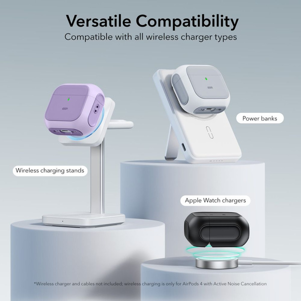 ESR Orbit Halolock MagSafe Hülle für Apple AirPods 4 – Lila