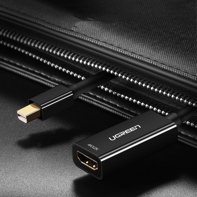 Ugreen MD112 10460 Mini DisplayPort (männlich) / HDMI (weiblich) FHD 1080p-Adapter – Weiß