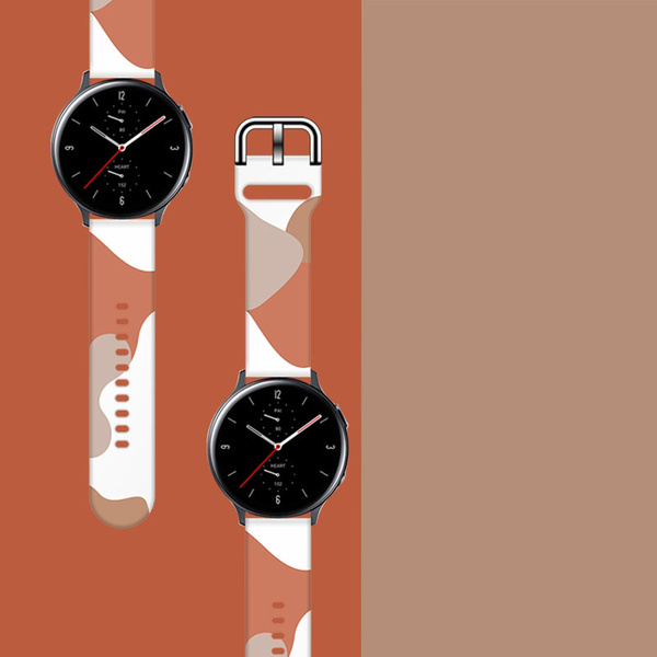 Strap Moro für Samsung Galaxy Watch 40 / 41 / 42 / 43 / 44 mm Silikonarmband Uhrenarmband - Muster 5