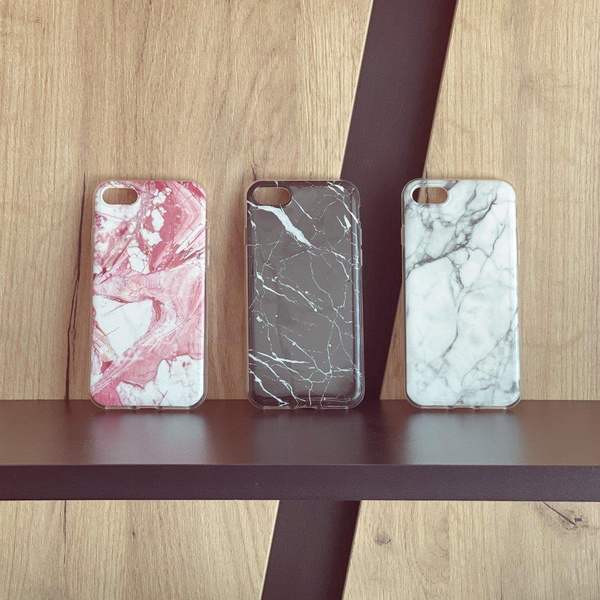 Wozinsky Marble TPU cover gel marble for Samsung Galaxy A03s (166.5) white
