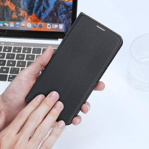Dux Ducis Skin X2 Hülle für Samsung Galaxy A54 5G Flip Cover Wallet Ständer schwarz
