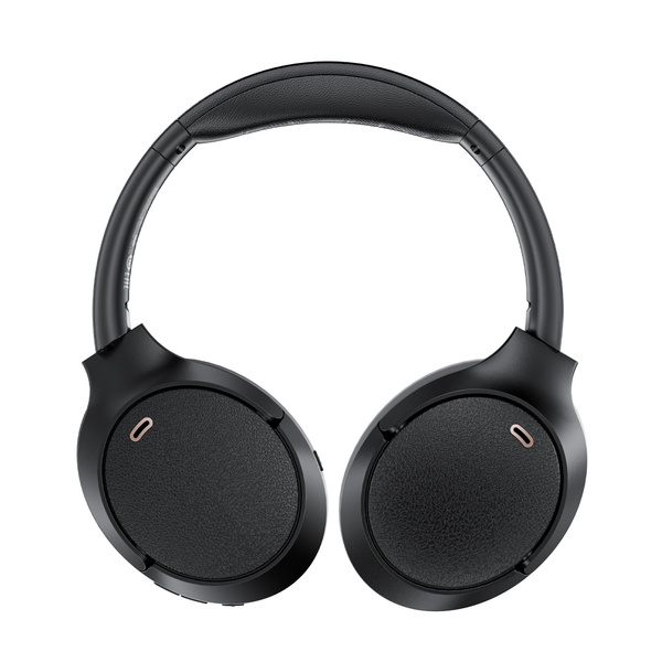Acefast H6 ANC Kabellose Bluetooth 5.3 IPX4 Over-Ear-Kopfhörer - Schwarz