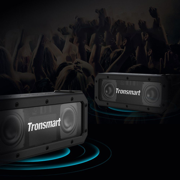 Tronsmart Element Force + 40 W Portable Wireless Bluetooth 5.0 NFC Speaker Black (322485)