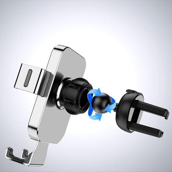 Gravity smartphone car holder for air vent blue (YC12)