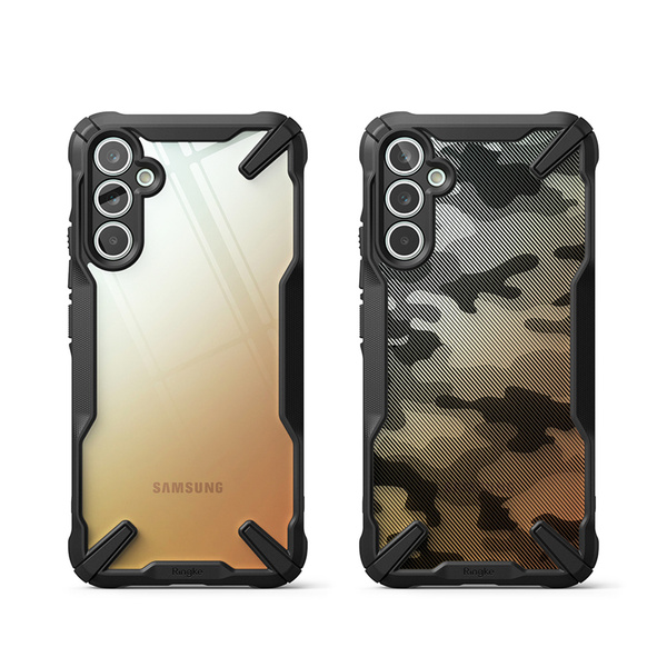 Ringke Fusion X etui do Samsung Galaxy A54 5G pancerny pokrowiec camo black
